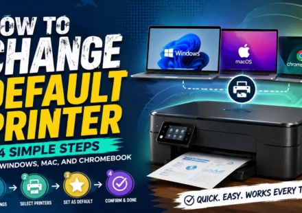 How to Change Default Printer : 4 Simple Steps for Windows, Mac, and Chromebook