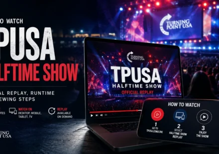 How to Watch TPUSA Halftime Show: Official Replay, Runtime and Viewing Steps
