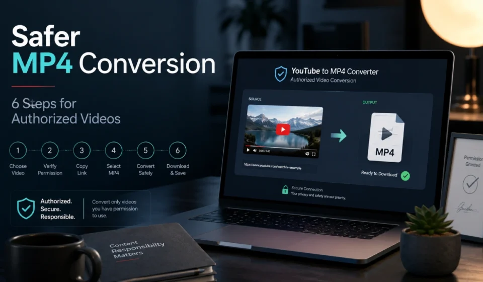 Youtube to mp4 Converter: A Safer 6-Step Guide for Authorized Videos