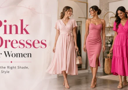 pink dresses for women: Find the Right Shade, Fit and Style