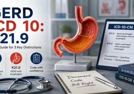Gerd icd 10: K21.9 Code Guide for 3 Key Distinctions