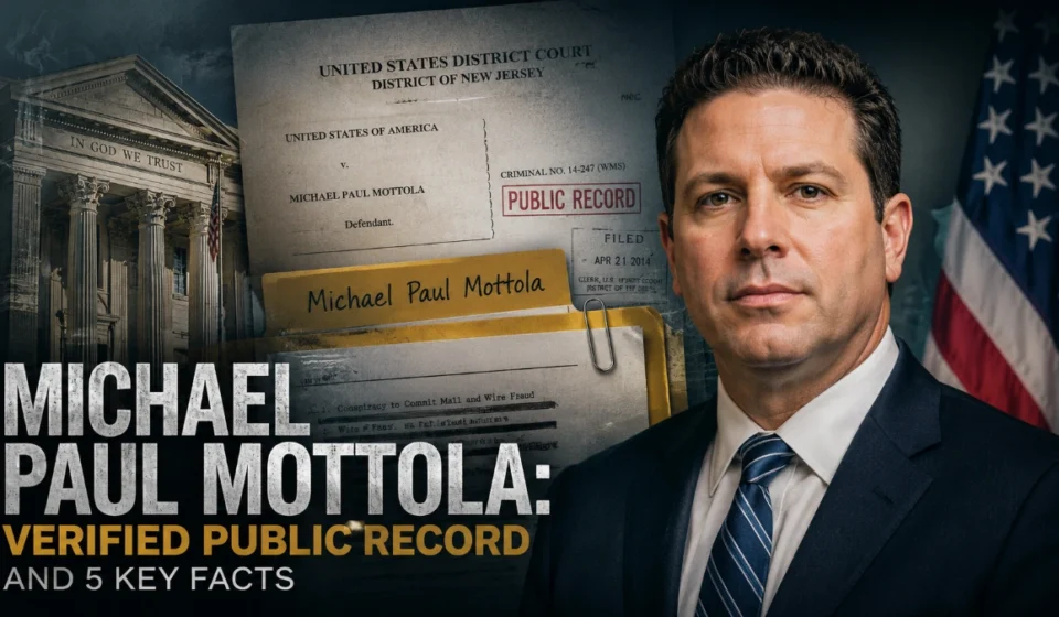 michael paul mottola: Verified Public Record and 5 Key Facts